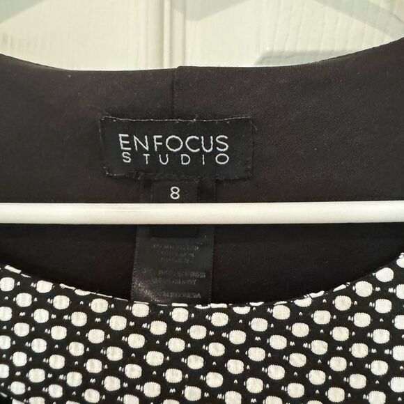 Retro Chic  Women's EnFocus Cut Out  Lined Boho Dress  - size 8 - Picture 2 of 2